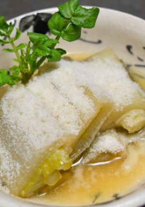 長ねぎのコンソメチーズ煮-レシピのメイン写真
