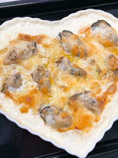 簡単!ホワイトソースなし♡牡蠣のグラタン-レシピのメイン写真