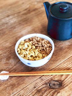 ♥️鶏そぼろご飯-レシピのメイン写真