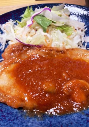 洋食屋さんの味! ポークチャップ☆-レシピのメイン写真
