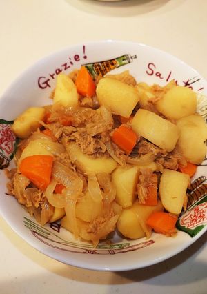 節約でもおいしく!!ツナじゃが-レシピのメイン写真