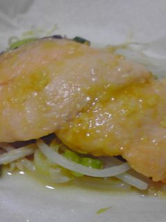 クックパーで鮭のちゃんちゃん焼き風-レシピのメイン写真