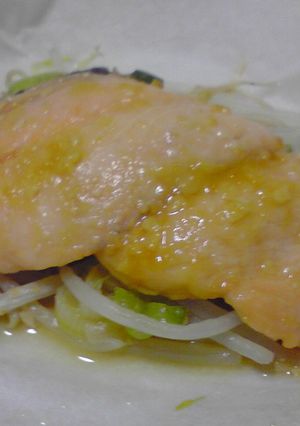 クックパーで鮭のちゃんちゃん焼き風-レシピのメイン写真
