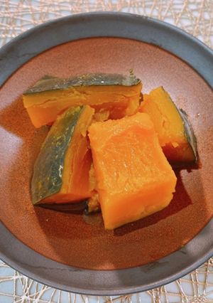 ☆圧力鍋で2分!かぼちゃの煮物☆-レシピのメイン写真