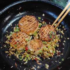 A picture of 焼き大根(ペペロンチーノ風味).