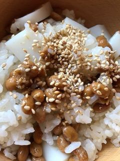 納豆と蒲鉾のご飯-レシピのメイン写真