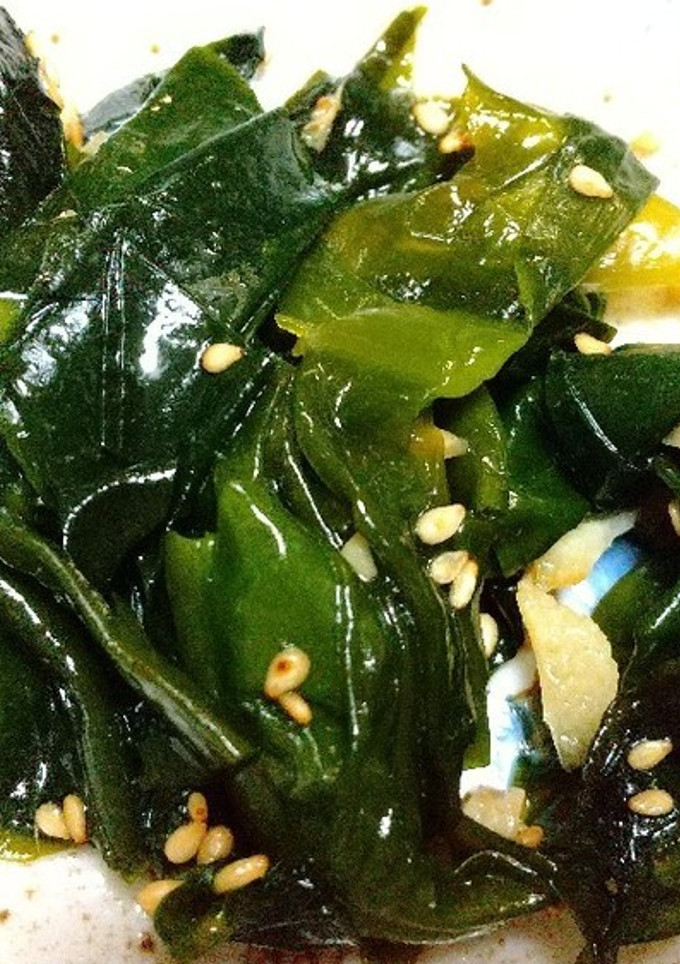 わかめのゴマ油炒め-レシピのメイン写真