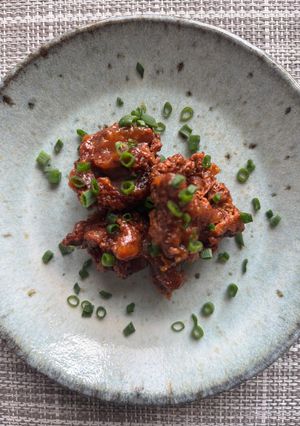 にんにく辛味噌で砂肝唐揚げ-レシピのメイン写真