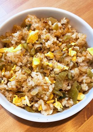 高菜漬けチャーハン-レシピのメイン写真