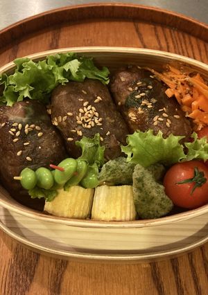 げんきもりもり肉巻きおにぎり-レシピのメイン写真
