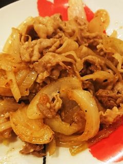 青じそチューブで簡単豚たまねぎの味噌炒め-レシピのメイン写真