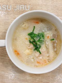 食べるスープ 『粕汁』-レシピのメイン写真