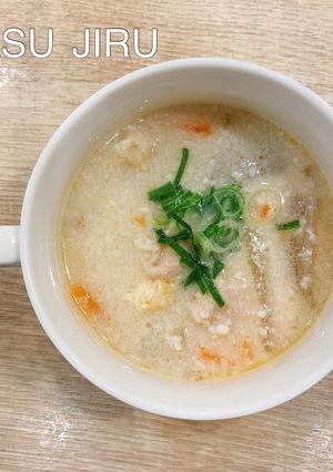 食べるスープ　『粕汁』-レシピのメイン写真
