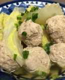 10分で出来るトロトロ白菜と肉団子煮