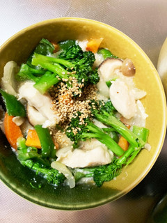 胸肉ブロッコリー辛子味噌炒味青椒肉絲風-レシピのメイン写真
