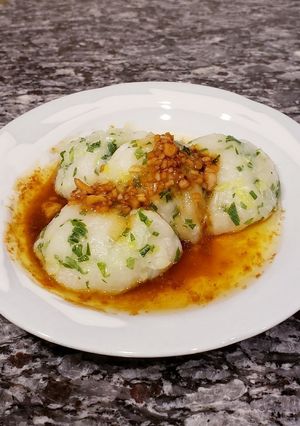 お餅とニンニク好きにはたまらない一品♪-レシピのメイン写真