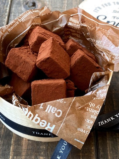 【簡単】板チョコdeお店みたいな生チョコ-レシピのメイン写真
