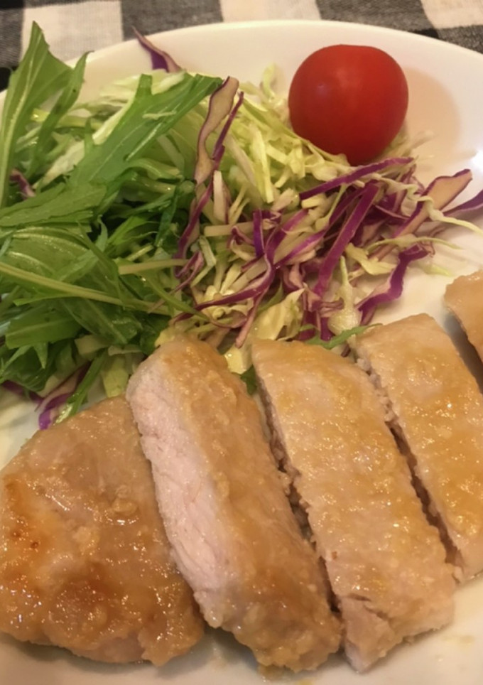 簡単　豚厚切り肉の味噌焼き-レシピのメイン写真