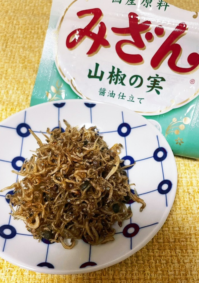 万能みざんを使ったちりめん山椒-レシピのメイン写真
