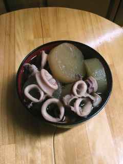 イカと大根の煮付け-レシピのメイン写真