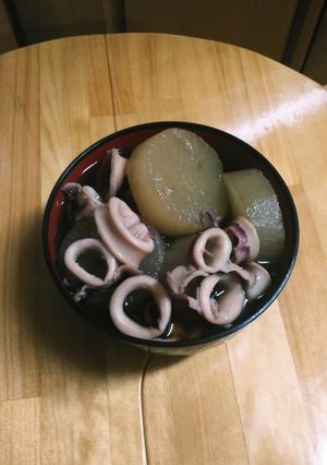 イカと大根の煮付け-レシピのメイン写真