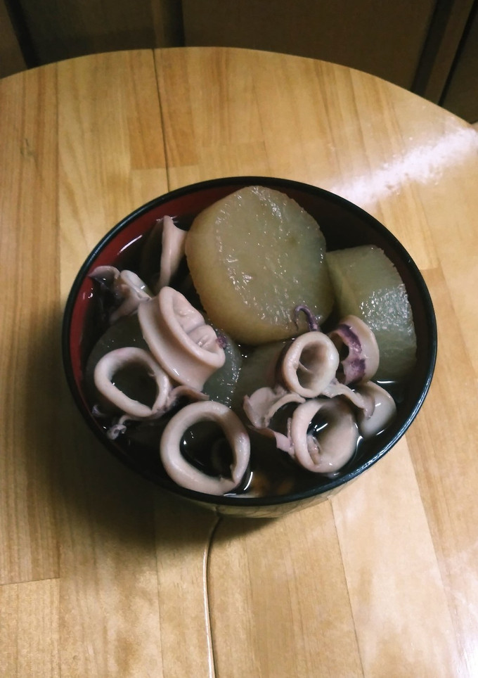 イカと大根の煮付け-レシピのメイン写真