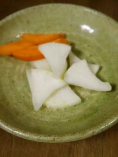 残った甘酒でべったら風-レシピのメイン写真