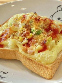 ポテサラとーすと^_^ タロの弁当朝食編-レシピのメイン写真