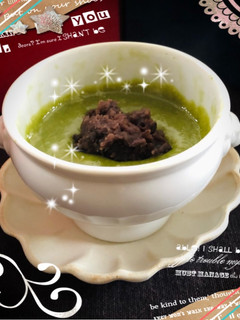 ゆる〜くのびる♪とろとろ抹茶もち-レシピのメイン写真