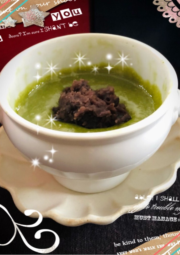 ゆる〜くのびる♪とろとろ抹茶もち-レシピのメイン写真