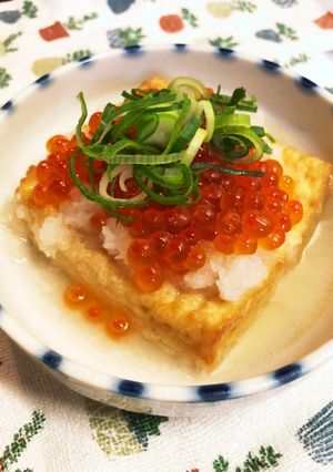 絹揚げレンチン~おろしいくら編-レシピのメイン写真