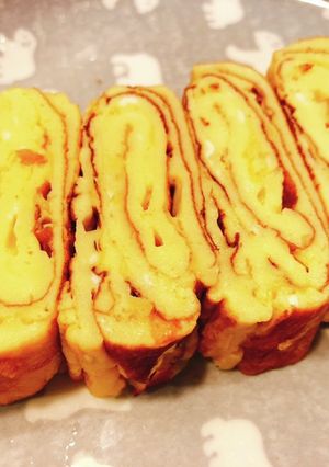 簡単　ほんだし　だしの素　だし巻き卵-レシピのメイン写真