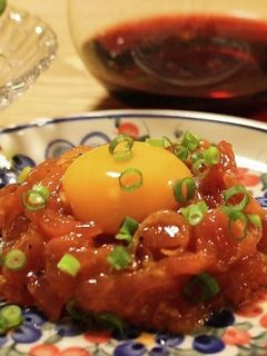 まぐろのユッケ-レシピのメイン写真
