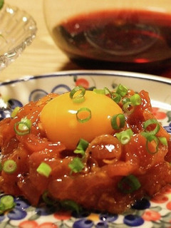 まぐろのユッケ-レシピのメイン写真