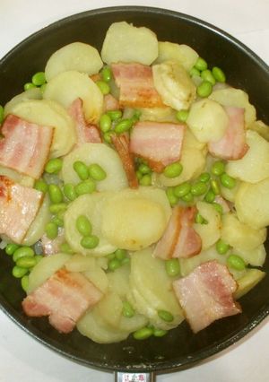 ベーコンポテト♪簡単疲れむくみに漢方薬膳-レシピのメイン写真