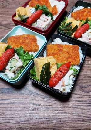 高校生男子弁当！3-76-レシピのメイン写真
