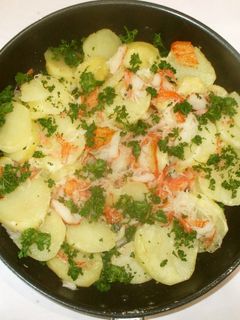 かにかまじゃが芋の塩バター焼き♪簡単-レシピのメイン写真