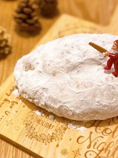 マジパンなしでふわしっとりシュトーレン♡-レシピのメイン写真