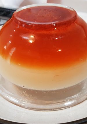 【アイデア】2層の鍋つゆゼリー-レシピのメイン写真