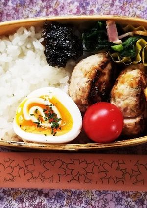 つくねバーグ弁当(1.15)-レシピのメイン写真