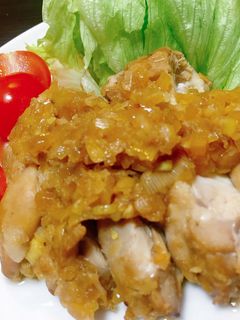 ゆで鶏の香味ソースかけ-レシピのメイン写真