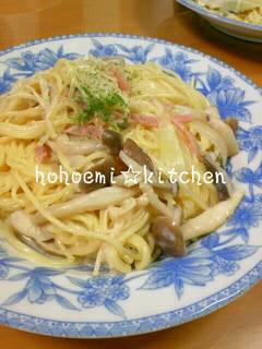 豆乳クリーム☆きのこパスタ-レシピのメイン写真