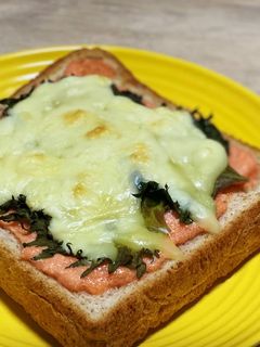 大葉香るたらこマヨチーズトースト-レシピのメイン写真