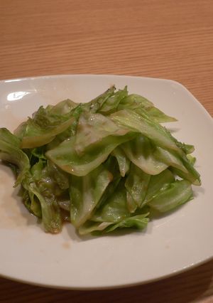 キャベツのオイスターソースいため-レシピのメイン写真