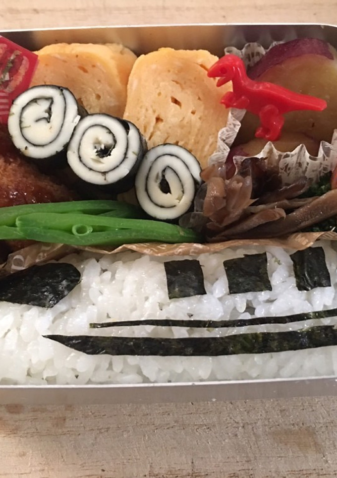 幼稚園 新幹線 お弁当 キャラ弁 2-レシピのメイン写真