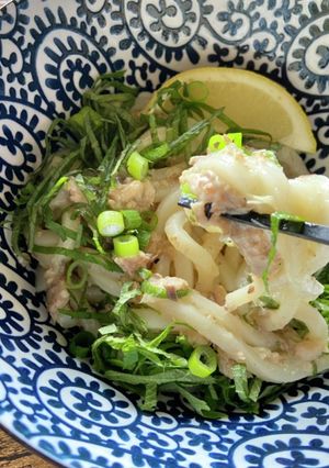 簡単♪美味しい鯖うどん♡-レシピのメイン写真