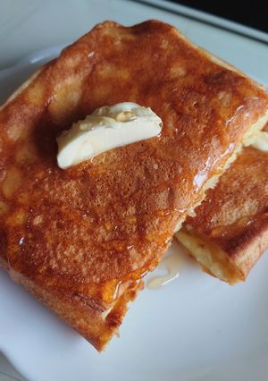 HMで材料少なくふわふわパンケーキ-レシピのメイン写真