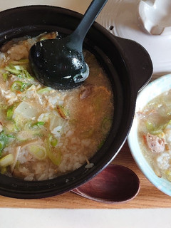 身体に優しい鶏ごぼう雑炊-レシピのメイン写真