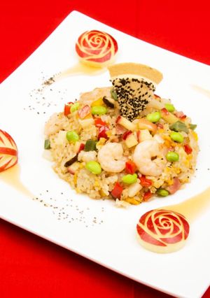 盛岡りんごチャーハン-レシピのメイン写真