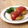 ZENB NOODLEでお豆のハンバーグ